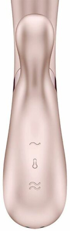 Смарт вибратор-кролик с подогревом Satisfyer Hot Lover Nude || 