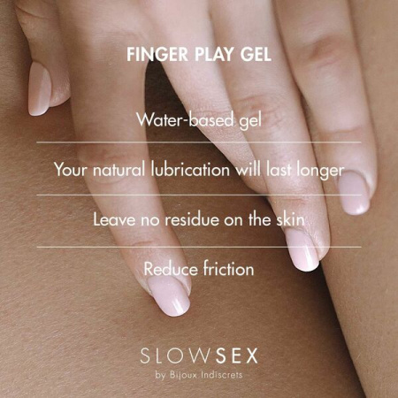 Гель-смазка для мастурбации Bijoux Indiscrets SLOW SEX - Finger play gel || 