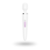 Вибромассажер Satisfyer Wand-er Woman (White/Chrome), водонепроницаемый, мощный, размер XXL || 