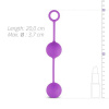 Вагинальные шарики Love balls With Counterweight, Purple || 
