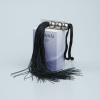 F61431 Плетка из силикона ручка 3 шарика FLOGGER BLACK METAL || 