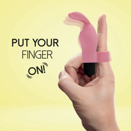 Вибратор на палец FeelzToys Magic Finger Vibrator Pink || 