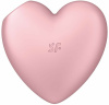 Вакуумный стимулятор Satisfyer Cutie Heart Light Red || 