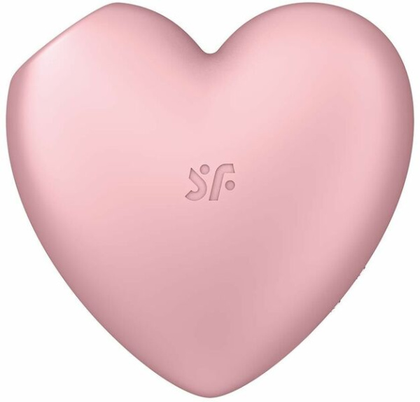 Вакуумный стимулятор Satisfyer Cutie Heart Light Red