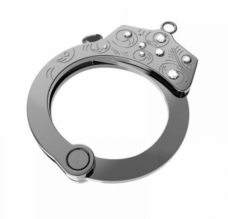 Наручники Разборные Premium Metal Romfun, Diamond || 