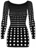 Платье Obsessive Rocker dress черный S\M || 