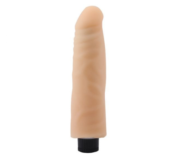 Вибромассажер 7.5" Vibrating Cock No.04, Flesh
