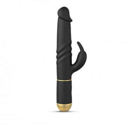 Вибратор Dorcel Furious Rabbit 2.0 с возвратно-поступательными движениями головки, перезаряжаемый || 