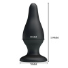 Анальный стимулятор Sturdy Silicone Anal Plug, Black || 