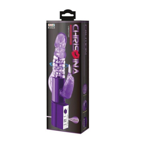Вибратор с стимулятором клитора Cute Baby Vibrator || 