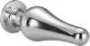 DT21823 Анальная пробка конической формы Dream Toys GLEAMING LOVE SILVER PLEASURE PLUG S || 