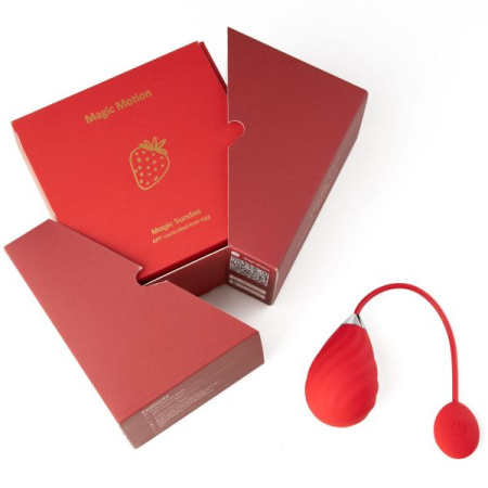 Смарт-виброяйцо Magic Motion Sundae Red || 