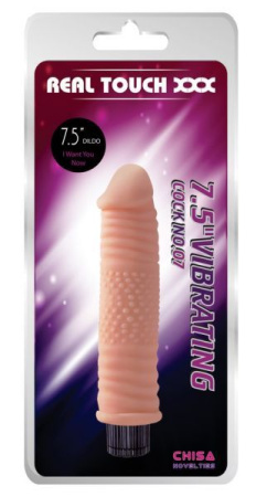 Вибромассажер 7.5" Vibrating Cock No.07 || 