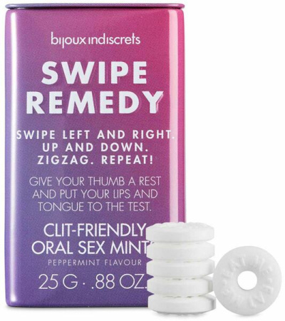 Мятные конфеты Bijoux Indiscrets SWIPE REMEDY - clitherapy oral sex mints || 
