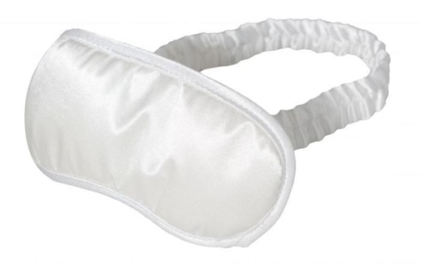 Маска на глаза Satin Love Mask, White
