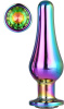 DT21822 Анальная пробка конической формы Dream Toys GLEAMING LOVE COLOURED PLEASURE PLUG L