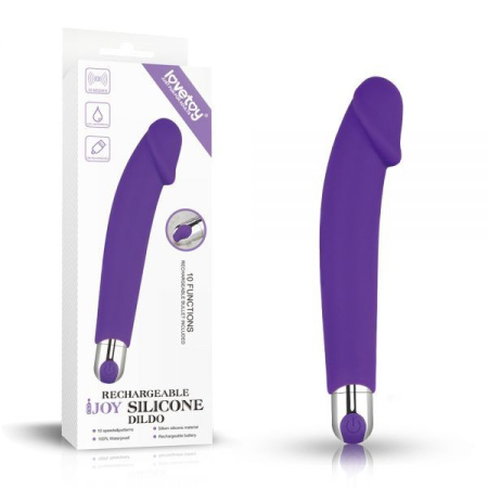 Вибромассажер Rechargeable IJOY Silicone Dildo || 