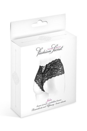 Трусики с доступом Fashion Secret JULIA Black || 