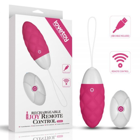 Виброяйцо Wireless Egg USB Rechargeable, Pink || 