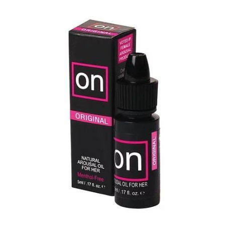 Возбуждающе капли для клитора Sensuva - ON Arousal Oil for Her Original (5 мл) действуют до 30 минут || 