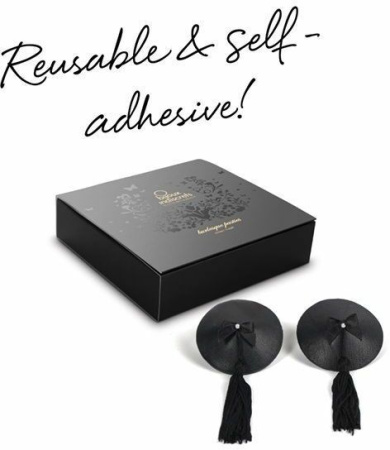 Пэстис Bijoux Indiscrets Burlesque pasties ORIGINAL BLACK || 