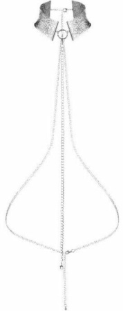 Украшение Bijoux Indiscrets Desir Metallique Collar - Silver