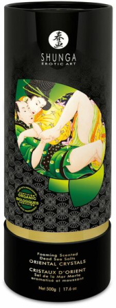 Соль для ванны Shunga Oriental Crystals Bath Salts ORGANIC - Lotus Flower (500 г) соль Мертвого моря