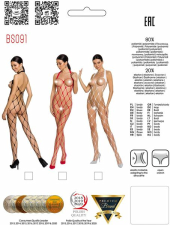 Бодистокинг Passion BS091 black || 