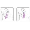 Вибратор Adrien Lastic G-wave вагинально-клиторальный, 2 мотора, универсальный || 