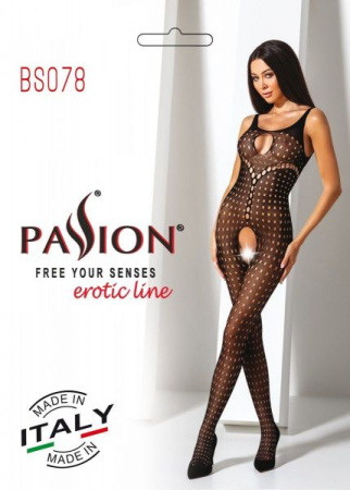 Бодистокинг Passion BS078 black || 