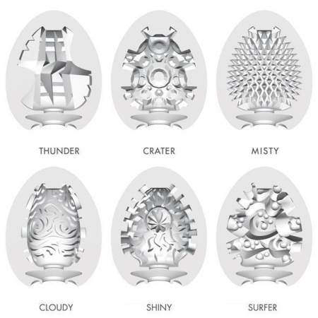 Набор Tenga Egg Hard Boild Pack (6 яиц) || 
