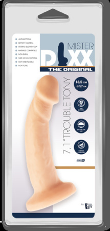 Гибкий фаллоимитатор Dream Toys MR. DIXX TROUBLE TONY 7.1INCH DONG || 
