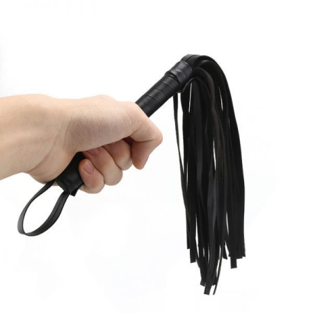 Флогер BDSM-NEW PVC Whip, Black || 