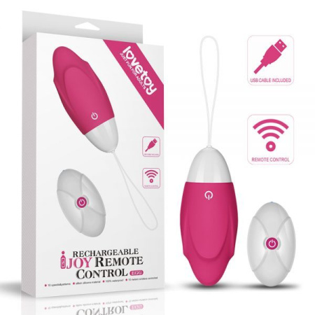 Виброяйцо Wireless Egg USB Rechargeable, Pink || 