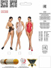Бодистокинг Passion BS088 red || 