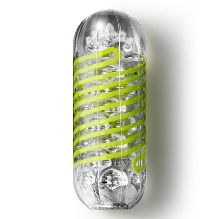 Мастурбатор Tenga Spinner 03 Shell с упругой стимулирующей спиралью внутри, упругая спираль || 