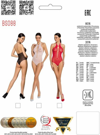Бодистокинг Passion BS088 red || 