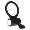 Эрекционное виброкольцо Power Clit Cockring , Black || 
