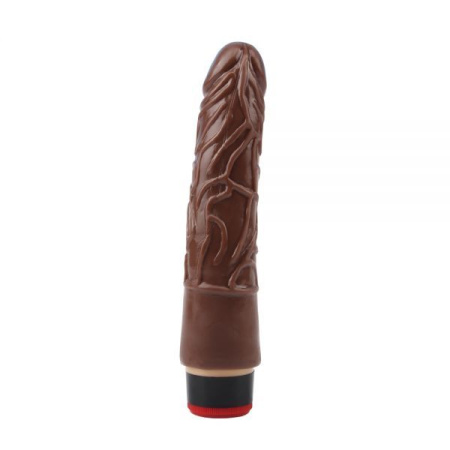 Вибромассажер 7.7” Vibe Cock, Brown || 