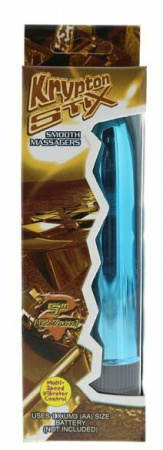 Вибромассажер Krypton Stix 5" massager m/s, BLUE || 