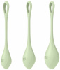 Набор йони бусин Satisfyer Yoni Power 2 Light Green, диаметр 2-2,5-3см, вес 22-44-73гр