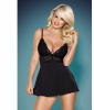 Бебидолл Obsessive 810-BAB-1 babydoll & thong black S/M || 