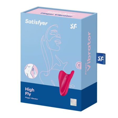 Вибратор на палец Satisfyer High Fly Red || 