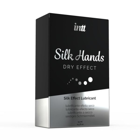 Ульта-густая силиконовая смазк Intt Silk Hands (15 мл) с матовым эффектом, шелковистый эффект || 