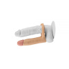 Анальная насадка с вибрацией 5.8 " The Ultra Soft Double-Vibrating, Flesh || 
