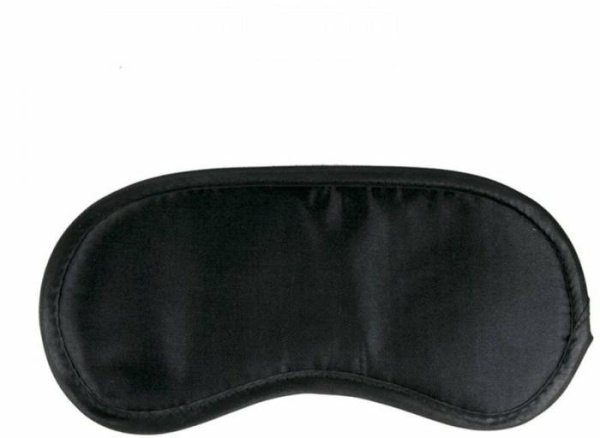 Маска на глаза EasyToys Black Satin Eye Mask