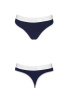 Спортивные трусики-стринги Passion PS007 PANTIES navy blue, size L || 