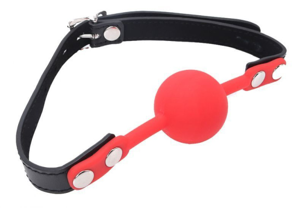 Кляп Lover ball gag, silicone, B&R