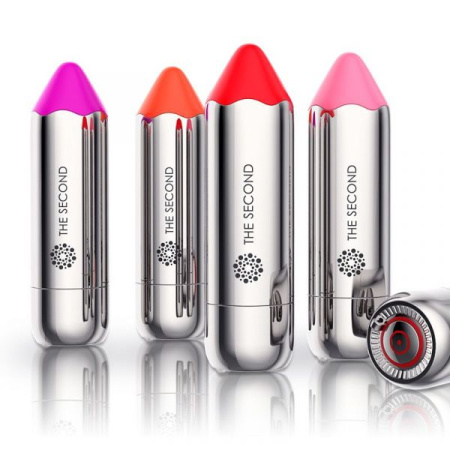 Вибропуля Leten The Second pretty pink с индукционной зарядкой, водонепроницаемая, очень мощная || 