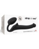 Безремневой страпон Strap-On-Me Black S, полностью регулируемый, диаметр 2,7см || 